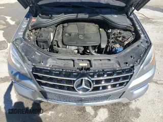 2015 Mercedes-Benz M ML 350 with VIN 4JGDA5HB6FA536757, listed as a Copart auction lot 50070965 with 125,797 mi miles and Salvage Title. Bid and sale history available at carsss.com. Image 12.