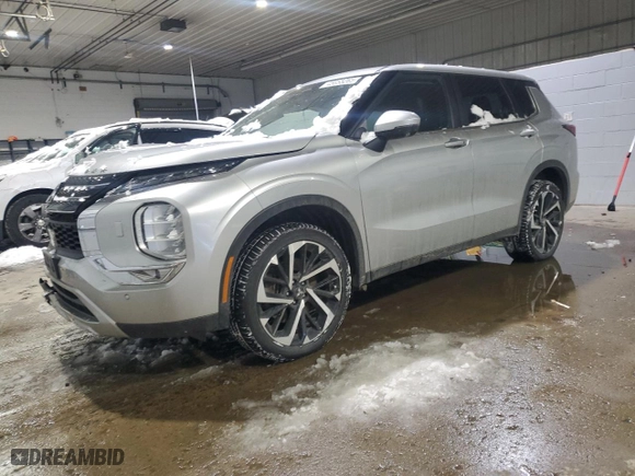 2023 Mitsubishi Outlander SE with VIN JA4J4UA86PZ017051, listed as a Copart auction lot 45655265 with 22,893 mi miles and Salvage Title. Bid and sale history available at carsss.com. Image 1.