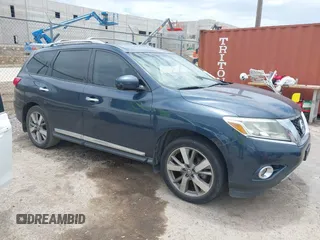 2014 Nissan Pathfinder S with VIN 5N1AR2MM8EC626657, listed as a IAAI auction lot 42655040 with 151,352 mi miles and . Bid and sale history available at DreamBid. Image 1.