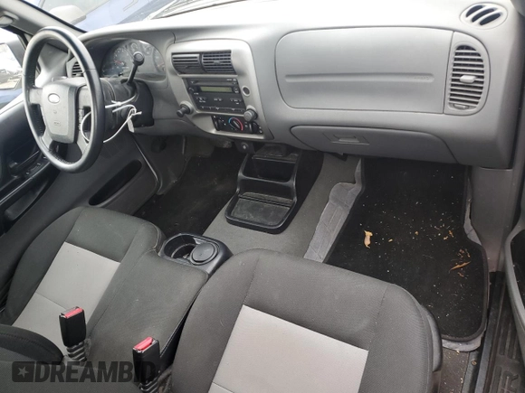 2007 Ford Ranger XL Fleet with VIN 1FTYR10E07PA61618, listed as a Copart auction lot 44193005 with 117,829 mi miles and Salvage Title. Bid and sale history available at carsss.com. Image 8.