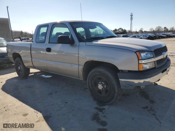 2004 Chevrolet Silverado 1500 LS with VIN 1GCEK19V34E387074, listed as a Copart auction lot 46157045 with 215,909 mi miles and Clean Title. Bid and sale history available at carsss.com. Image 4.