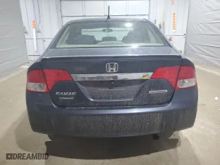 2010 Honda Civic Hybrid with VIN JHMFA3F27AS000535, listed as a Copart auction lot 46923655 with 75,344 mi miles and Salvage Title. Bid and sale history available at carsss.com. Image 6.