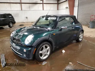 2006 MINI Convertible with VIN WMWRF33596TF64235, listed as a Copart auction lot 43614735 with 138,541 mi miles and Clean Title. Bid and sale history available at DreamBid. Image 1.