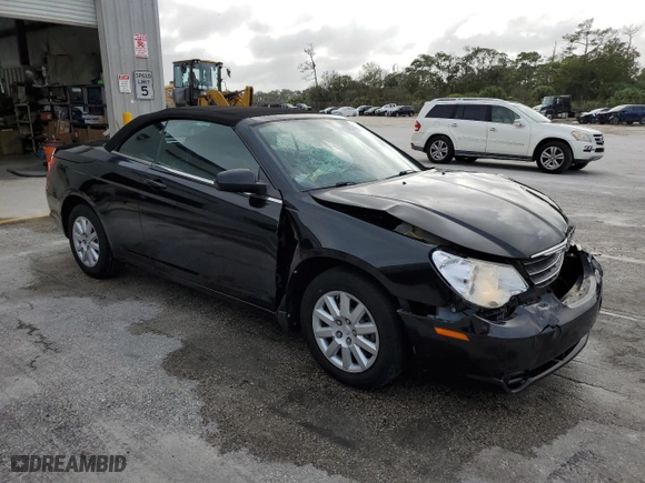 2010 Chrysler Sebring LX with VIN 1C3BC4EB6AN202724, listed as a Copart auction lot 79760744 with 43,318 mi miles and Non Repairable. Bid and sale history available at carsss.com. Image 4.