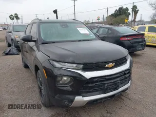 2023 Chevrolet TrailBlazer LT with VIN KL79MPS27PB076829, listed as a IAAI auction lot 41617408 with 38,045 mi miles. Bid and sale history available at carsss.com. Image 1.