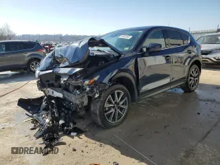 2018 Mazda CX-5 S Premium with VIN JM3KFBDM4J1318254, listed as a Copart auction lot 48506595 with 29,959 mi miles and Salvage Title. Bid and sale history available at DreamBid. Image 1.