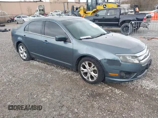 2011 Ford Fusion SE with VIN 3FAHP0HA9BR304979, listed as a IAAI auction lot 41770046 with 216,297 mi miles. Bid and sale history available at carsss.com. Image 1.