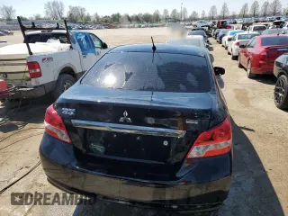 2020 Mitsubishi Mirage G4 SE with VIN ML32F4FJ8LHF01597, listed as a Copart auction lot 48332574 with 40,080 mi miles and Clean Title. Bid and sale history available at carsss.com. Image 6.