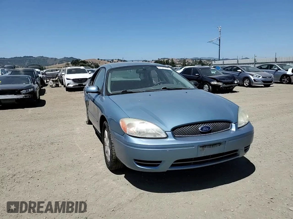 2007 Ford Taurus SEL with VIN 1FAFP56U87A104341, listed as a Copart auction lot 61045335 with 159,952 mi miles and Salvage title. Bid and sale history available at DreamBid. Image 13.