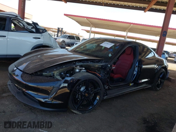 2024 Porsche Taycan 4S with VIN WP0AB2Y16RSA35802, listed as a IAAI auction lot 42386397 with 17,257 mi miles and . Bid and sale history available at DreamBid. Image 15.