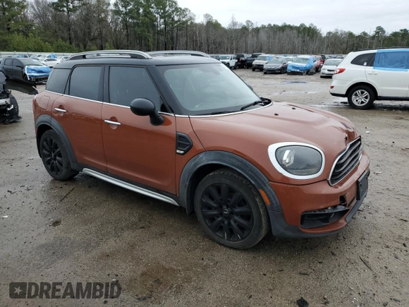 2018 MINI Countryman Cooper with VIN WMZYS7C35J3E07469, listed as a Copart auction lot 45012605 with 145,344 mi miles and Salvage title. Bid and sale history available at DreamBid. Image 4.