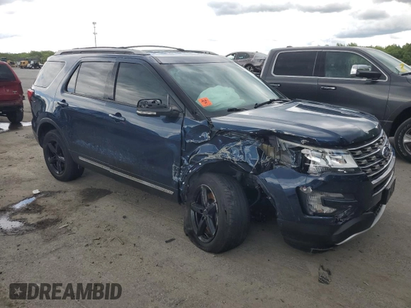 2017 Ford Explorer XLT z VIN 1FM5K8DH5HGC36348, wystawiony jako Copart lot #58332195 z przebiegiem 134 314 mil mil oraz Szkoda całkowita • Salvage title. Historia ofert i sprzedaży dostępna na DreamBid. Obrazek 4.