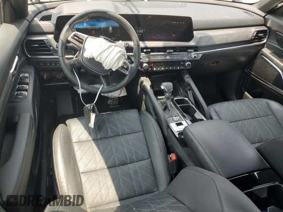 2024 Kia Telluride SX X-Line с VIN 5XYP5DGC7RG550990, выставлен на аукционе Copart как лот 59615025 с пробегом 11 868 миль миль и Списание • Salvage title. История ставок и продаж доступна на DreamBid. Изображение 8.
