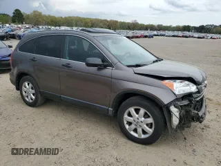 2009 Honda CR-V EX with VIN 3CZRE38579G701230, listed as a Copart auction lot 51125075 with 216,799 mi miles and Salvage Title. Bid and sale history available at carsss.com. Image 4.