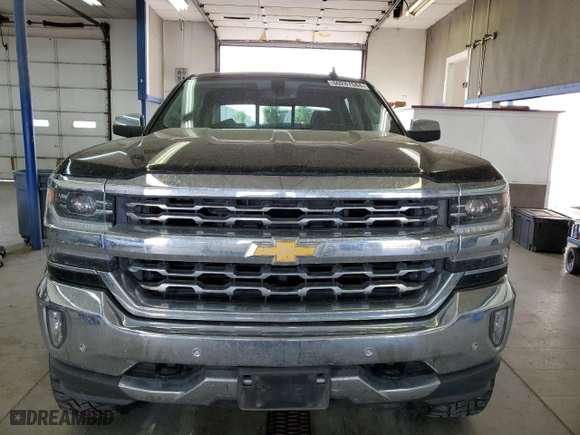 2018 Chevrolet Silverado 1500 LTZ with VIN 3GCUKSER4JG327481, listed as a Copart auction lot 60287684 with 54,004 mi miles and Salvage Title. Bid and sale history available at carsss.com. Image 5.