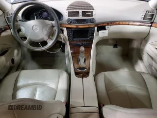 2004 Mercedes-Benz E-Class 5.0L with VIN WDBUF70J44A510089, listed as a Copart auction lot 52993345 with 0 mi miles and Clean Title. Bid and sale history available at carsss.com. Image 8.