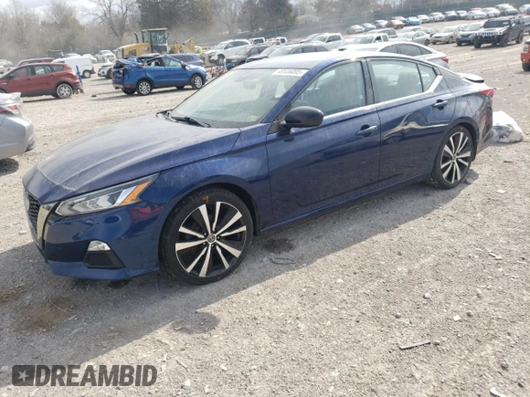 2020 Nissan Altima 2.5 SR with VIN 1N4BL4CV0LC170592, listed as a Copart auction lot 48536095 with 102,067 mi miles and Salvage Title. Bid and sale history available at carsss.com. Image 1.