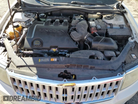 2008 Lincoln MKZ with VIN 3LNHM28T48R610461, listed as a Copart auction lot 48172705 with 169,389 mi miles and Salvage Title. Bid and sale history available at DreamBid. Image 12.