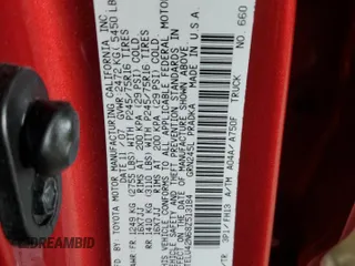 2008 Toyota Tacoma z VIN 5TELU42N68Z513184, wystawiony jako Copart lot #44986185 z przebiegiem 152 686 mil mil oraz Szkoda całkowita • Salvage title. Historia ofert i sprzedaży dostępna na DreamBid. Obrazek 12.