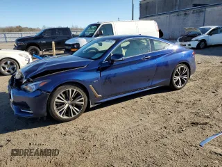 2018 Infiniti Q60 Luxe with VIN JN1EV7EL5JM391677, listed as a Copart auction lot 68999702 with 85,884 mi miles and . Bid and sale history available at carsss.com. Image 1.