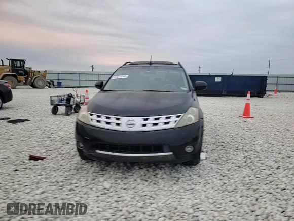 2007 Nissan Murano SL with VIN JN8AZ08TX7W528391, listed as a Copart auction lot 52120565 with Not provided miles and Salvage title. Bid and sale history available at DreamBid. Image 12.