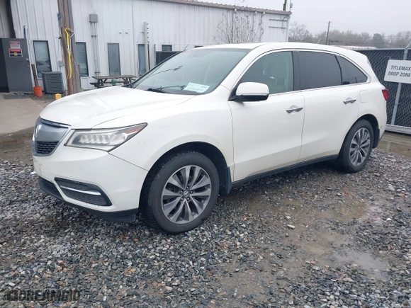 2014 Acura MDX Tech Pkg with VIN 5FRYD4H49EB008644, listed as a IAAI auction lot 41564811 with 314,409 mi miles. Bid and sale history available at carsss.com. Image 20.