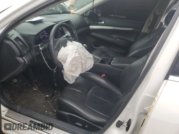 2013 Infiniti G37 Journey with VIN JN1CV6AP7DM305834, listed as a Copart auction lot 79284154 with 135,903 mi miles and Salvage title. Bid and sale history available at DreamBid. Image 7.