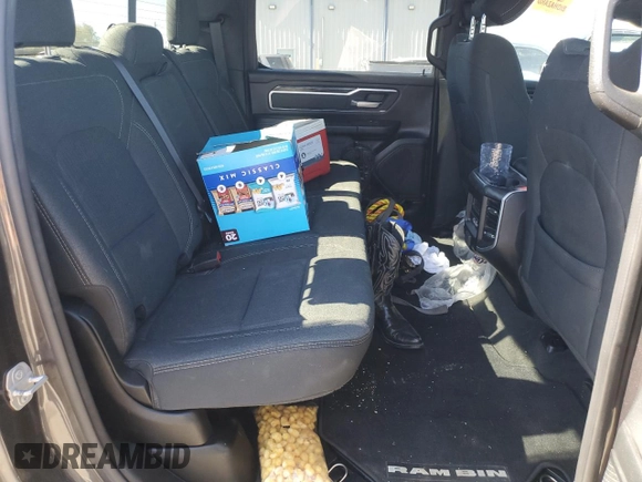 2020 Ram 1500 Big Horn with VIN 1C6SRFFT2LN402409, listed as a Copart auction lot 45909585 with 0 mi miles and Salvage Title. Bid and sale history available at carsss.com. Image 10.