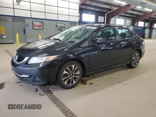 2013 Honda Civic EX with VIN 19XFB2F82DE266792, listed as a Copart auction lot 55680355 with 266,796 mi miles and Clean Title. Bid and sale history available at DreamBid. Image 1.