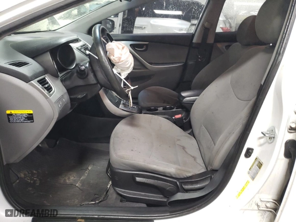 2013 Hyundai Elantra GLS PZEV with VIN 5NPDH4AE2DH446610, listed as a Copart auction lot 47135325 with 196,517 mi miles and Salvage Title. Bid and sale history available at carsss.com. Image 7.