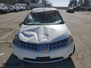 2006 Nissan Murano S with VIN JN8AZ08T56W428732, listed as a Copart auction lot 46136675 with 140,129 mi miles and Salvage Title. Bid and sale history available at carsss.com. Image 5.