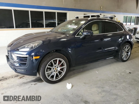 2018 Porsche Macan GTS with VIN WP1AG2A50JLB61808, listed as a Copart auction lot 59893815 with 58,165 mi miles and Salvage title. Bid and sale history available at DreamBid. Image 1.
