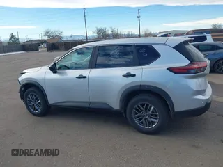2024 Nissan Rogue S with VIN 5N1BT3AB8RC680139, listed as a IAAI auction lot 41479294 with 25,061 mi miles. Bid and sale history available at carsss.com. Image 14.