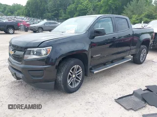 2019 Chevrolet Colorado 4WD Work Truck with VIN 1GCGTBEN5K1129922, listed as a IAAI auction lot 42476965 with 84,057 mi miles and . Bid and sale history available at DreamBid. Image 2.