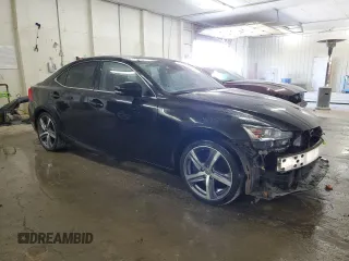 2020 Lexus IS 300 with VIN JTHDA1D2XL5107157, listed as a Copart auction lot 80091224 with 64,545 mi miles and Salvage title. Bid and sale history available at DreamBid. Image 4.