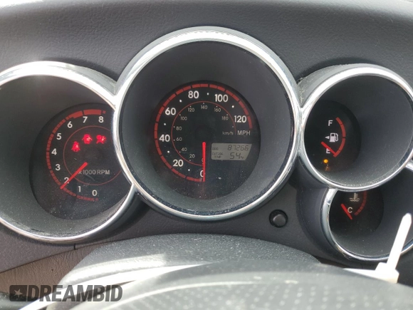 2005 Toyota Matrix STD with VIN 2T1KR32E65C347094, listed as a Copart auction lot 49493995 with 87,266 mi miles and Salvage Title. Bid and sale history available at DreamBid. Image 9.