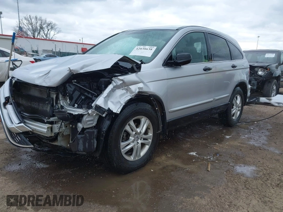 2010 Honda CR-V EX with VIN 5J6RE4H50AL094522, listed as a IAAI auction lot 42038638 with 246,375 mi miles. Bid and sale history available at carsss.com. Image 2.