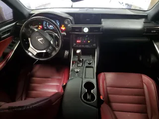 2020 Lexus IS with VIN JTHG81F21L5042768, listed as a Copart auction lot 50135305 with 43,065 mi miles and Salvage Title. Bid and sale history available at carsss.com. Image 8.