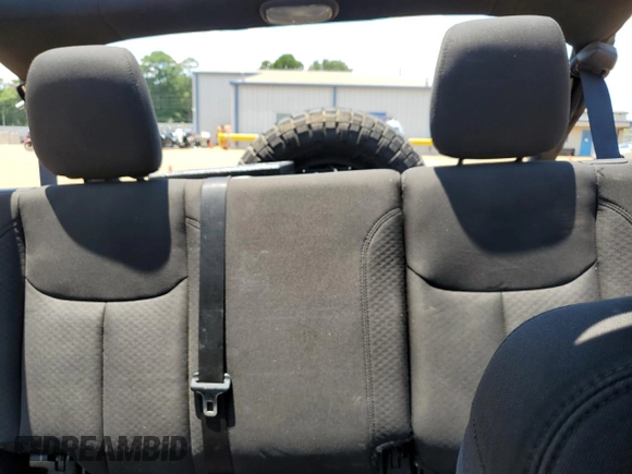 2018 Jeep Wrangler JK Unlimited Sport S with VIN 1C4BJWDG6JL875857, listed as a Copart auction lot 62903474 with 56,208 mi miles and Salvage Title. Bid and sale history available at carsss.com. Image 10.