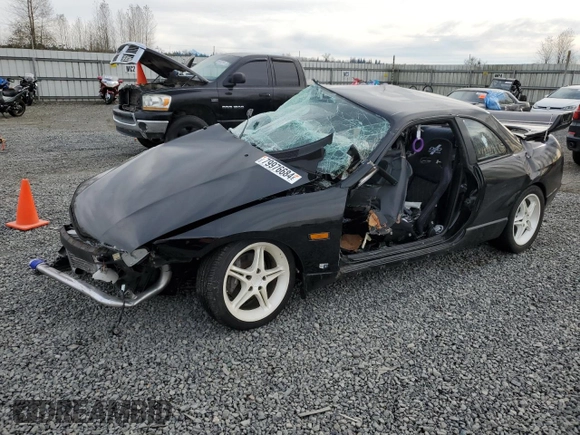 1995 Nissan Skyline z VIN ECR33051933, wystawiony jako Copart lot #79976684 z przebiegiem Nie podano mil oraz Szkoda całkowita • Salvage title. Historia ofert i sprzedaży dostępna na DreamBid. Obrazek 1.