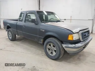 2004 Ford Ranger XL Fleet with VIN 1FTYR15E94PB55128, listed as a IAAI auction lot 42195967 with 221,702 mi miles and . Bid and sale history available at DreamBid. Image 1.