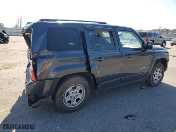 2014 Jeep Patriot Sport with VIN 1C4NJPBB3ED917265, listed as a Copart auction lot 48934965 with 148,072 mi miles and Salvage Title. Bid and sale history available at carsss.com. Image 3.