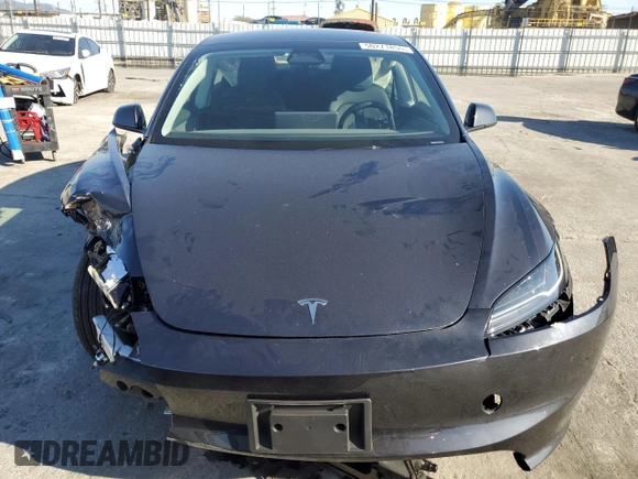 2025 Tesla Model 3 Long Range with VIN 5YJ3E1EA6SF895973, listed as a Copart auction lot 50271855 with Not Provided miles and Salvage Title. Bid and sale history available at DreamBid. Image 5.