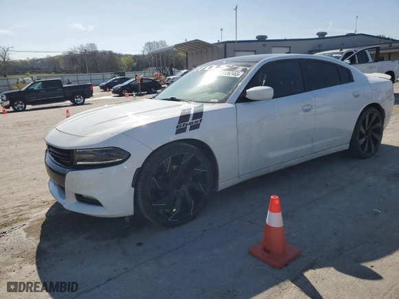2017 Dodge Charger SXT with VIN 2C3CDXHG9HH541068, listed as a Copart auction lot 51262465 with 128,184 mi miles and Salvage Title. Bid and sale history available at carsss.com. Image 1.