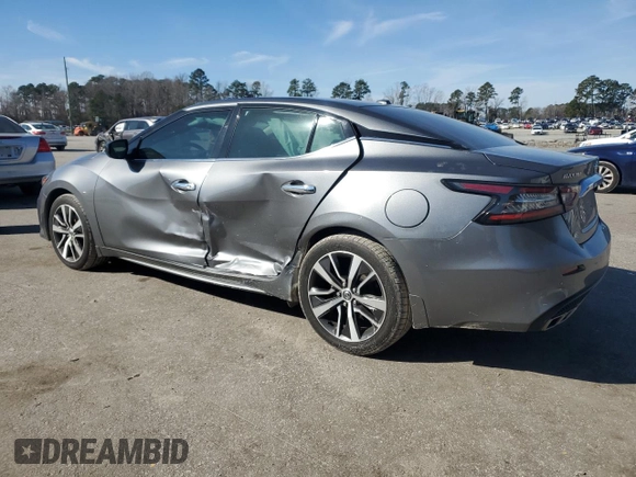 2020 Nissan Maxima S with VIN 1N4AA6BV9LC384558, listed as a Copart auction lot 45651415 with 44,664 mi miles and Salvage title. Bid and sale history available at DreamBid. Image 2.