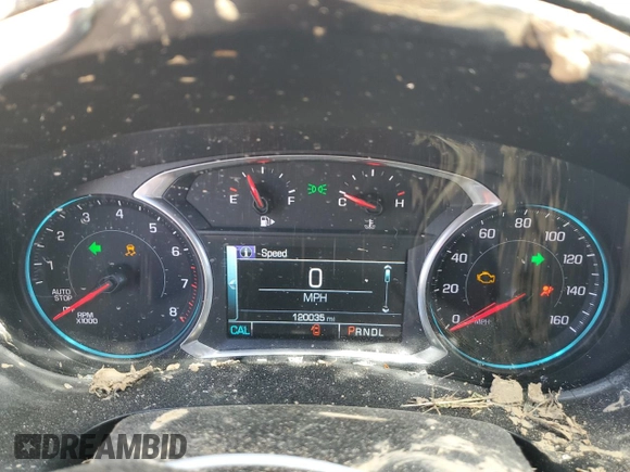 2016 Chevrolet Malibu LT with VIN 1G1ZE5ST7GF238649, listed as a Copart auction lot 50377075 with 120,035 mi miles and Salvage Title. Bid and sale history available at DreamBid. Image 9.
