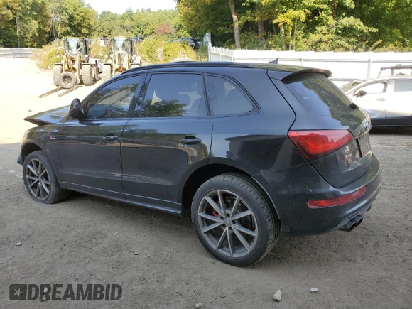 2016 Audi SQ5 Premium Plus with VIN WA1CCAFP7GA011347, listed as a Copart auction lot 69698884 with 0 mi miles and Salvage Title. Bid and sale history available at carsss.com. Image 2.
