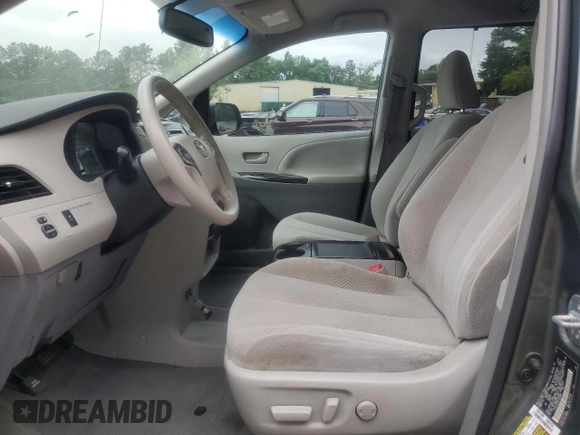 2013 Toyota Sienna LE AAS with VIN 5TDKK3DC8DS395007, listed as a Copart auction lot 54950905 with Not provided miles and Salvage title. Bid and sale history available at DreamBid. Image 7.