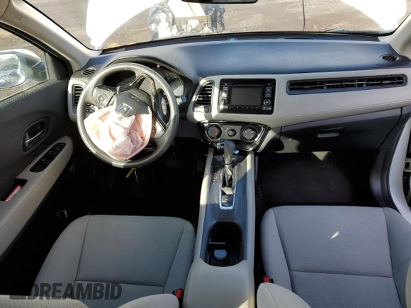 2021 Honda HR-V LX with VIN 3CZRU6H30MM719663, listed as a Copart auction lot 49524795 with 34,706 mi miles and Salvage Title. Bid and sale history available at DreamBid. Image 8.