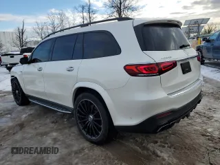 2022 Mercedes-Benz GLS 63 AMG with VIN 4JGFF8KEXNA815612, listed as a Copart auction lot 41579105 with 45,603 mi miles and Salvage Title. Bid and sale history available at DreamBid. Image 2.